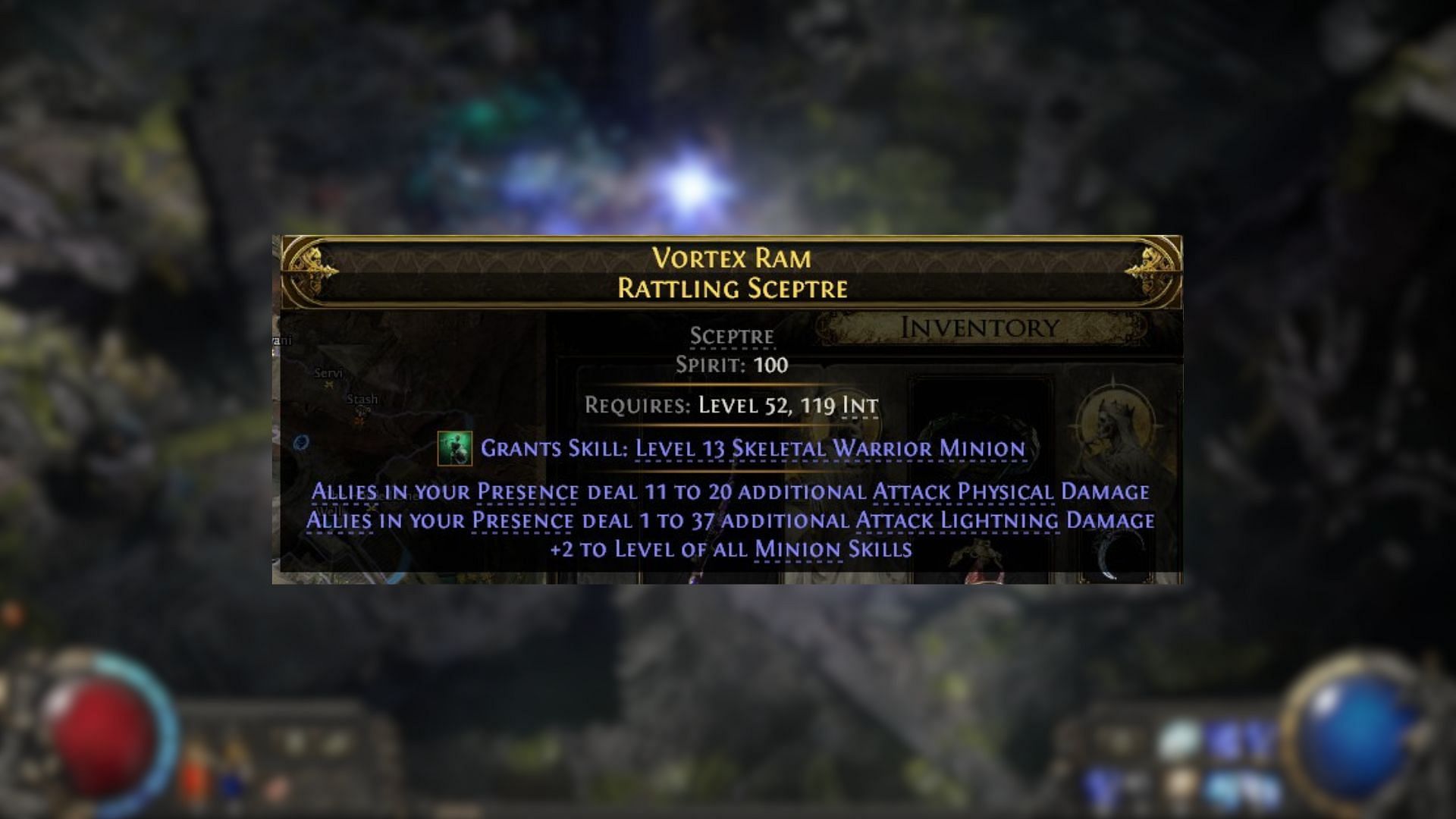 Not a perfect drop, but good for the campaign (Image via Grinding Gear Games)